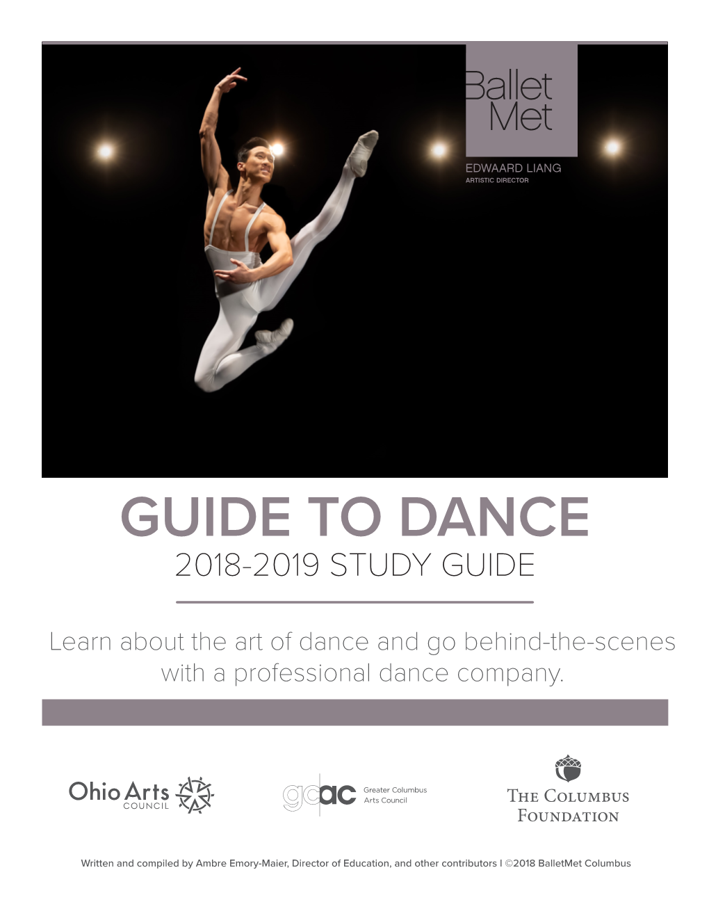 Guide to Dance 2018-2019 Study Guide