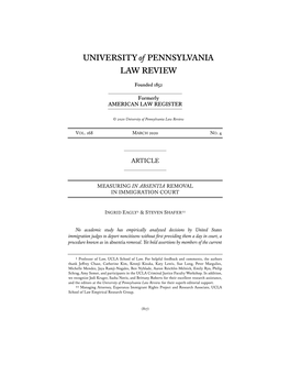 Measuring in Absentia Removal in Immigration Court