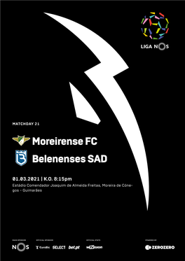 Moreirense FC Belenenses SAD