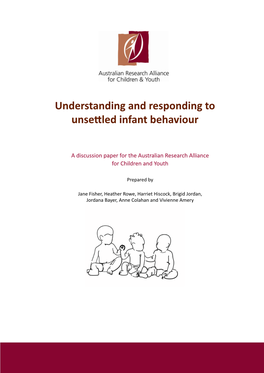 Understanding and Responding to Unsettled Infant Behaviour