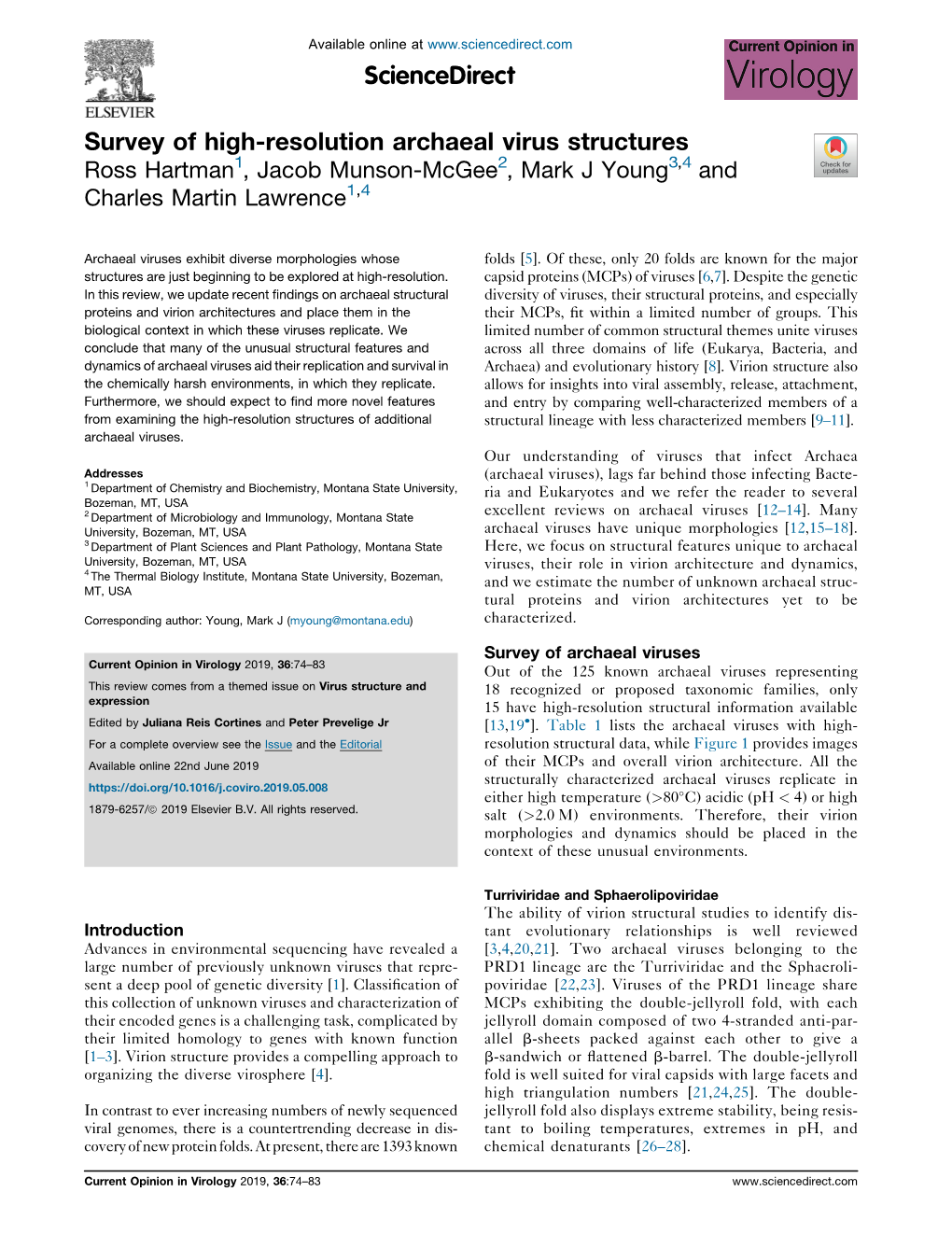 Survey of High-Resolution Archaeal Virus Structures