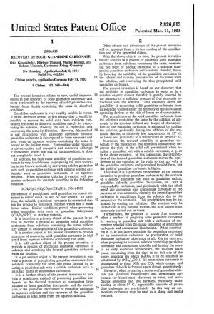 United States Patent Office Patiented Mar