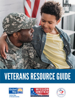 Veterans Resource Guide Table of Contents