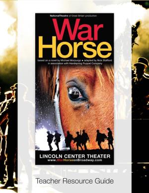 Warhorse: Teacher Resource Guide