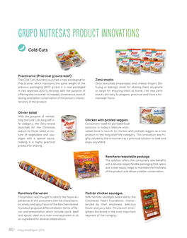 Grupo Nutresa's Product Innovations