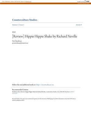 Hippie Hippie Shake by Richard Neville Pete Steedman Petesteedman@Hotmail.Com