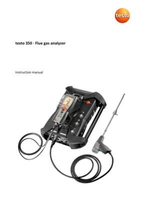 Testo 350 · Flue Gas Analyzer