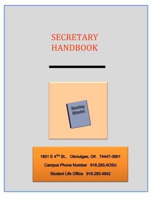 Club Secretary Handbook