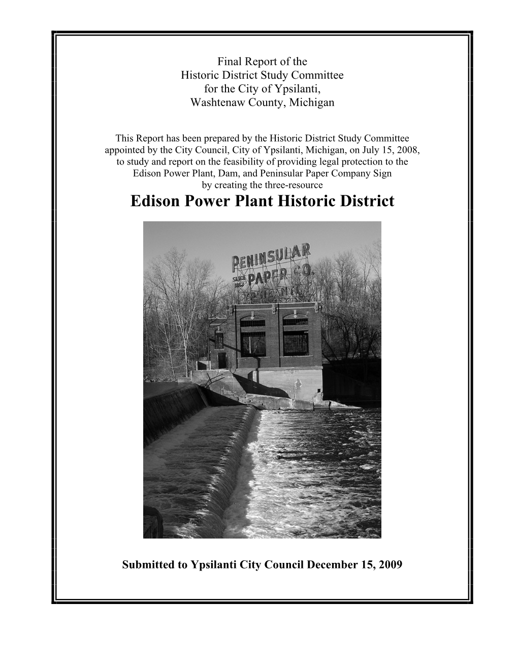 Edison Power Plant Historic District