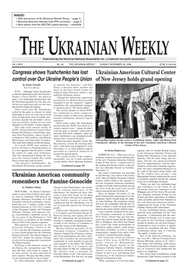 The Ukrainian Weekly 2006, No.48