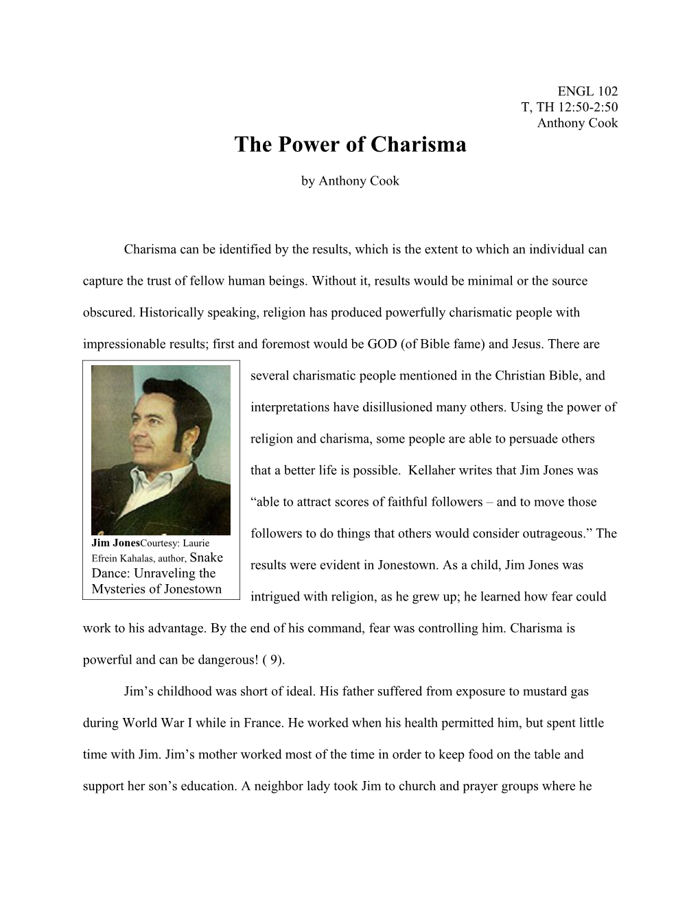 The Power of Charisma