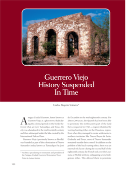Guerrero Viejo History Suspended in Time