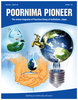 The Annual Magazine of Poornima Group of Institutions, Jaipur