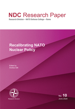 Recalibrating NATO Nuclear Policy