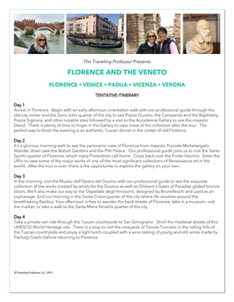 Florence and the Veneto