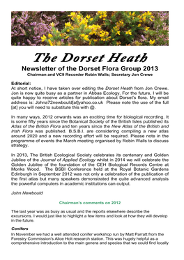 The Dorset Heath from Jon Crewe