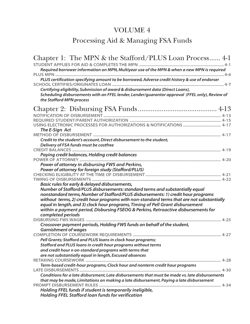 The MPN and the Stafford/PLUS Loan Process