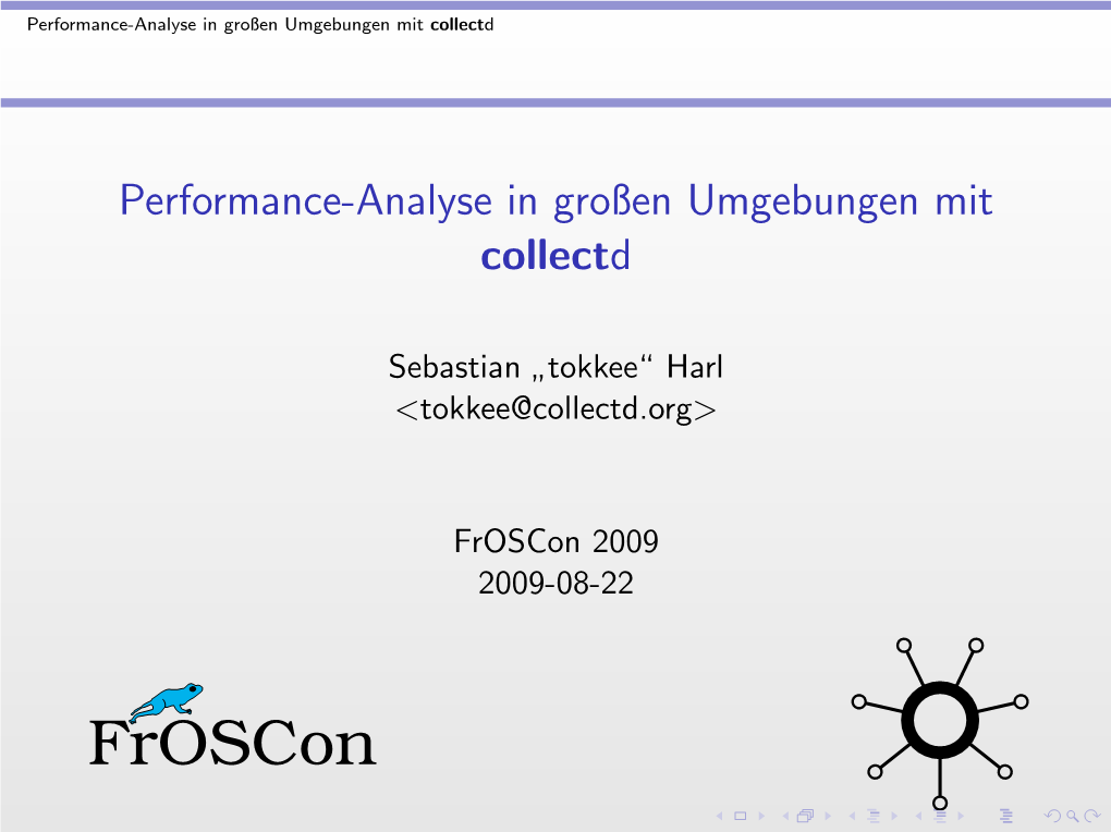 Performance-Analyse in Großen Umgebungen Mit Collectd