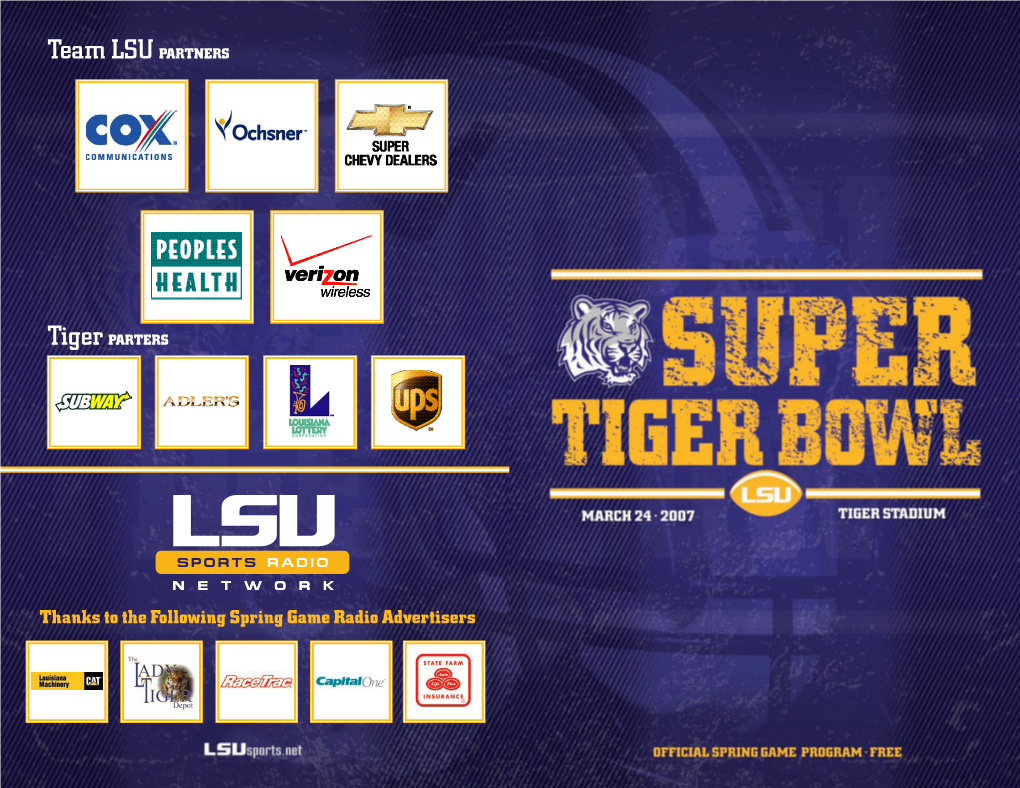 Team LSU PARTNERS