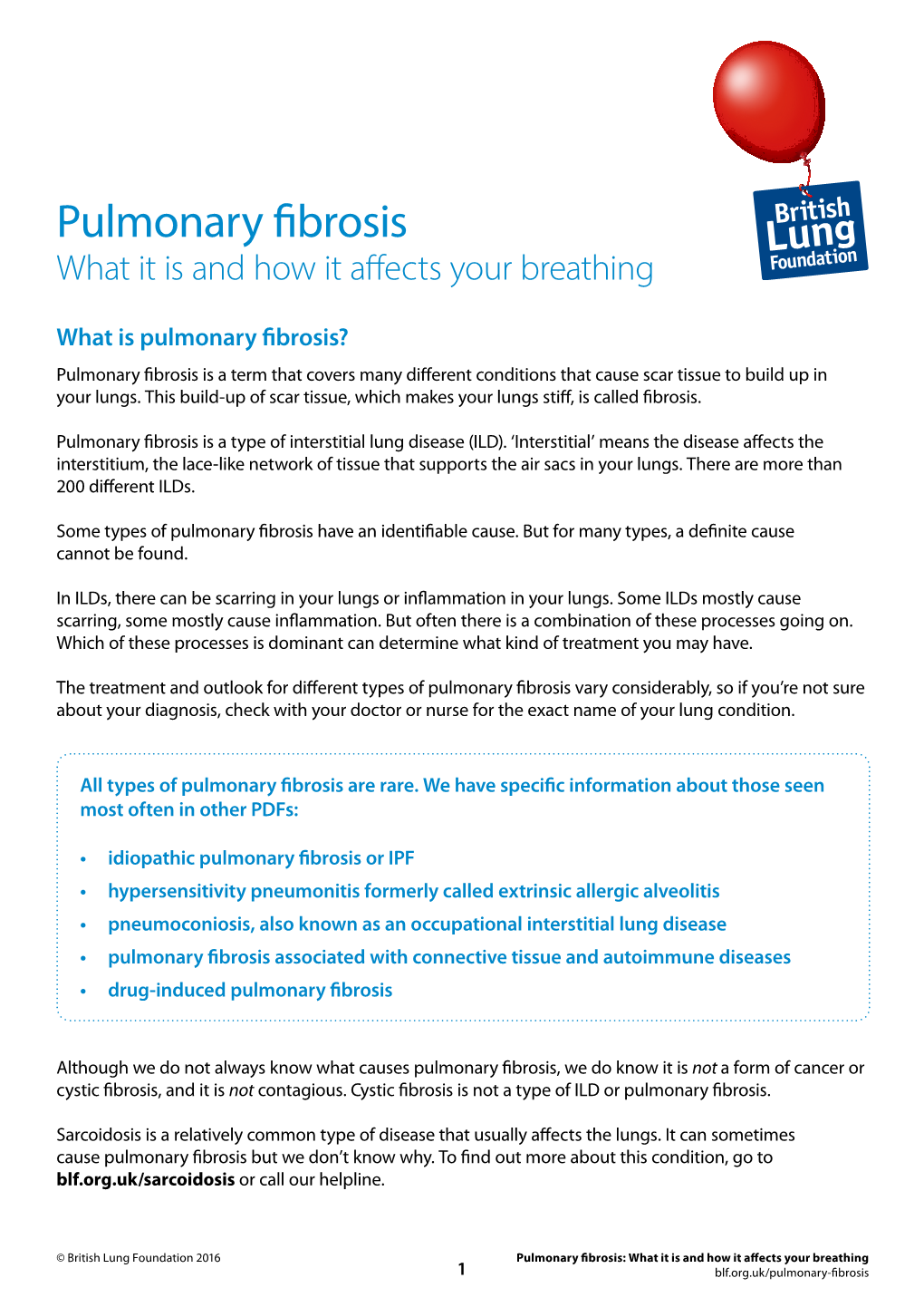 Pulmonary Fibrosis What It Is and How It Affects Your Breathing - DocsLib