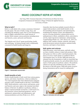 Make Coconut Kefir at Home