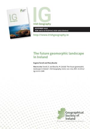 The Future Geomorphic Landscape in Ireland