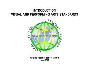 Introduction to Visual & Performing Arts
