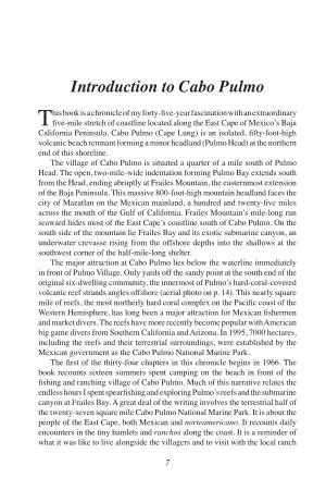 Introduction to Cabo Pulmo