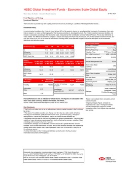 HSBC Global Investment Funds - Economic Scale Global Equity