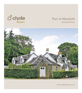 Port of Menteith Dykehead House