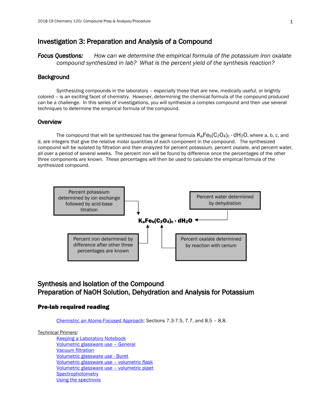 Investigation I: Graphical Determination of a Physical Value