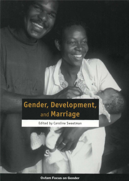 Gender, Development, and Marriage