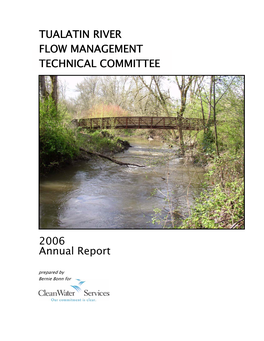 Tualatin River Flow Management Technical Committee