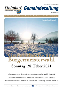 Gemeindezeitung Feber 2021