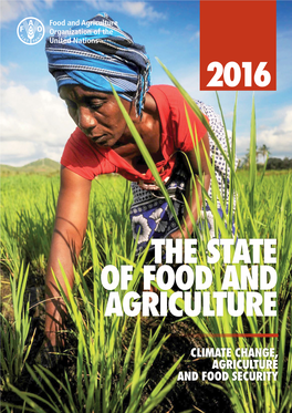 The State of Food and Agriculture 2016 (SOFA): Climate