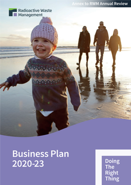 RWM Business Plan 2020-23