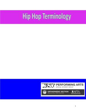 Hip Hop Terms