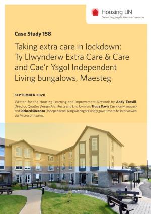 Ty Llwynderw Extra Care & Care and Cae'r Ysgol Independent