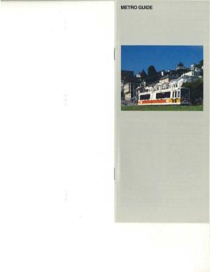 Muni Metro Guide 1986