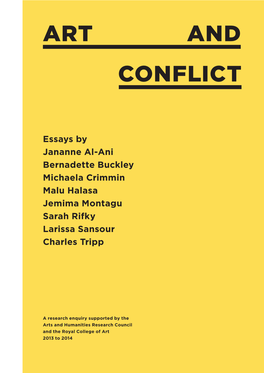 Art and Conflict