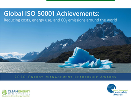 Global ISO 50001 Achievements