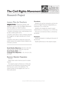 Civil Rights Resproj