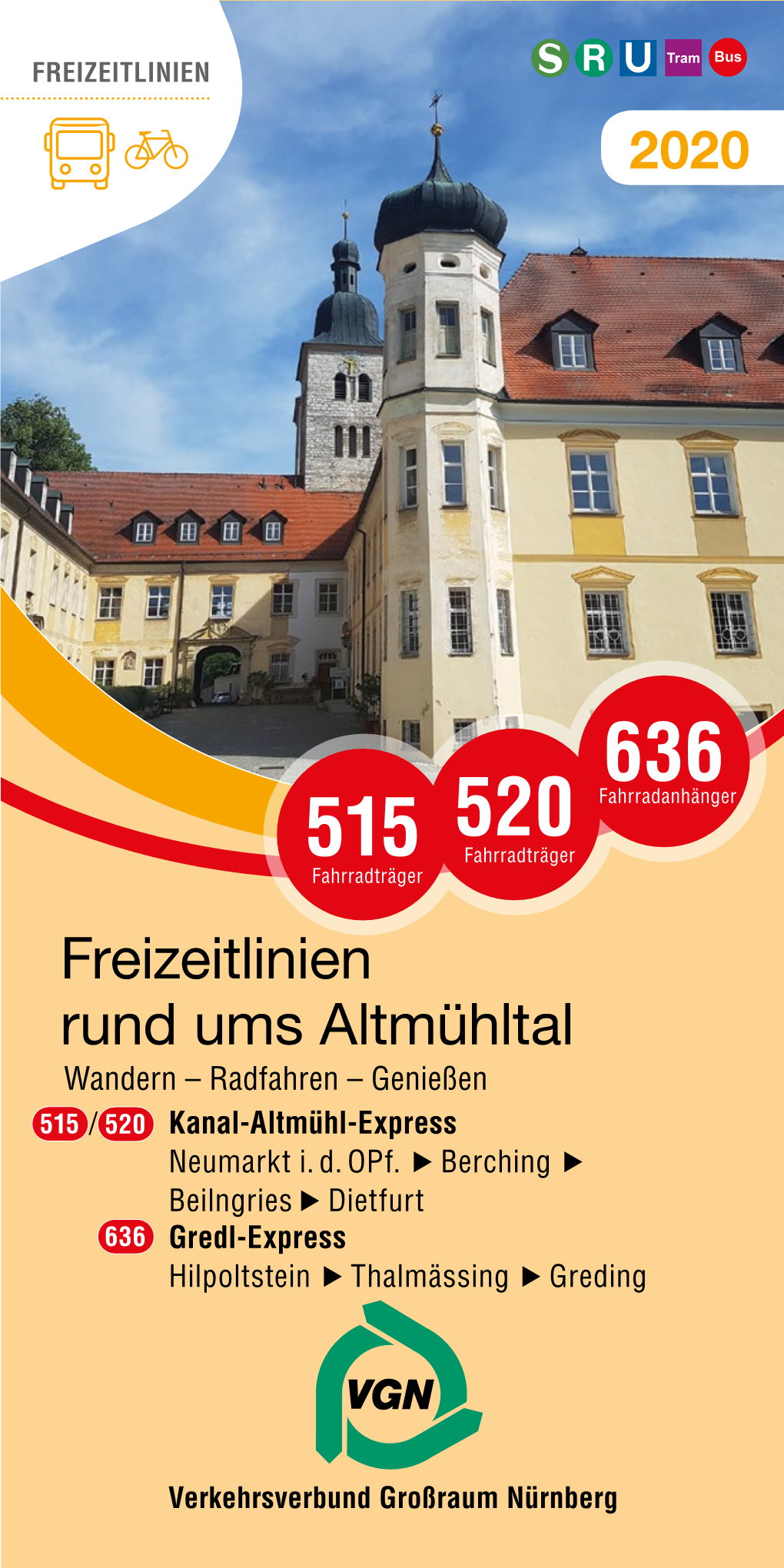 Flyer Freizeitlinien Rund Ums Altmühltal