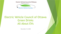 EVCO – 2020-12-10 – Green Drinks