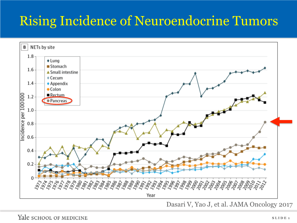 Rising Incidence of Neuroendocrine Tumors