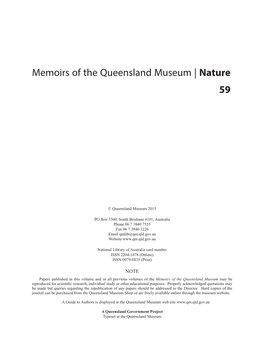 Predation of the Early Cretaceous (Late Albian) Pachycormiform, Australopachycormus Hurleyi Kear, in Queensland’S Eromanga Basin