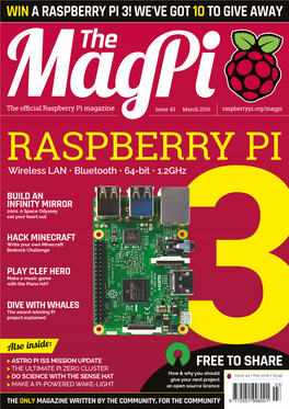 Win a Raspberry Pi 3!We've Got 1Oto Give Away