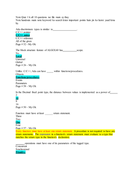 Note Quiz 1 K All 10 Questions Ise File Main Sy Thay Note Handouts Main Note Keyword Ko Search Krien Important Points Hain Jin Ko Lazmi Yaad Krna Hy