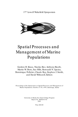 Spatial Processes and Management of Marine Populations