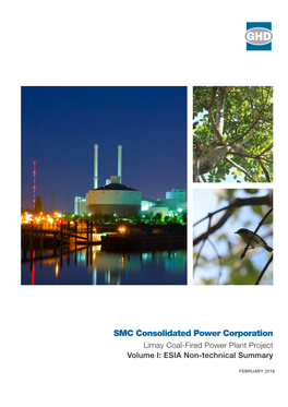 SMC Consolidated Power Corporation Limay Coal-Fired Power Plant Project Volume I: ESIA Non-Technical Summary